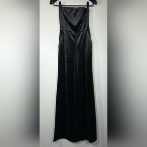 NEW EXPRESS VELVET WIDE-LEG JUMPSUIT.
